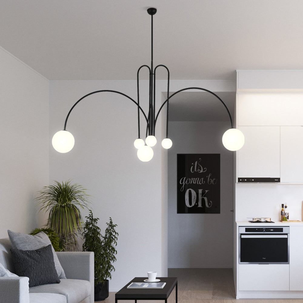 Monica Suspension Multi Simple Verre Chambre à Coucher/Salon - Neutralighting