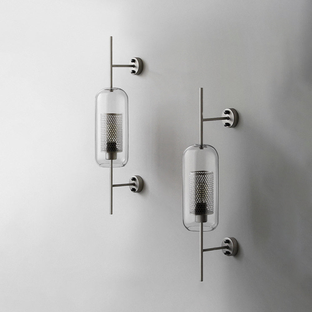 Kiri Applique Murale Globe Vintage Cuivre/Argent. Salle de Bain - Neutralighting