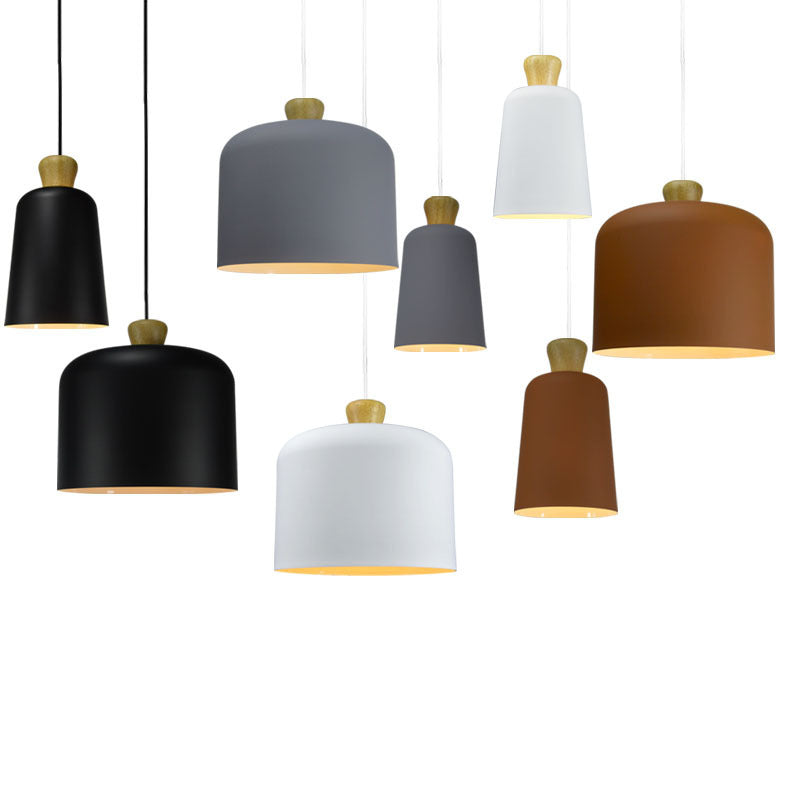 Valentina Minimalisme Suspension Rouge/Noir/Gris/Marron Chambre à coucher - Neutralighting
