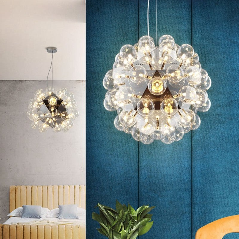 Silva Moderne LED Suspension Métal Verre Chambre À Coucher/Salon - Neutralighting