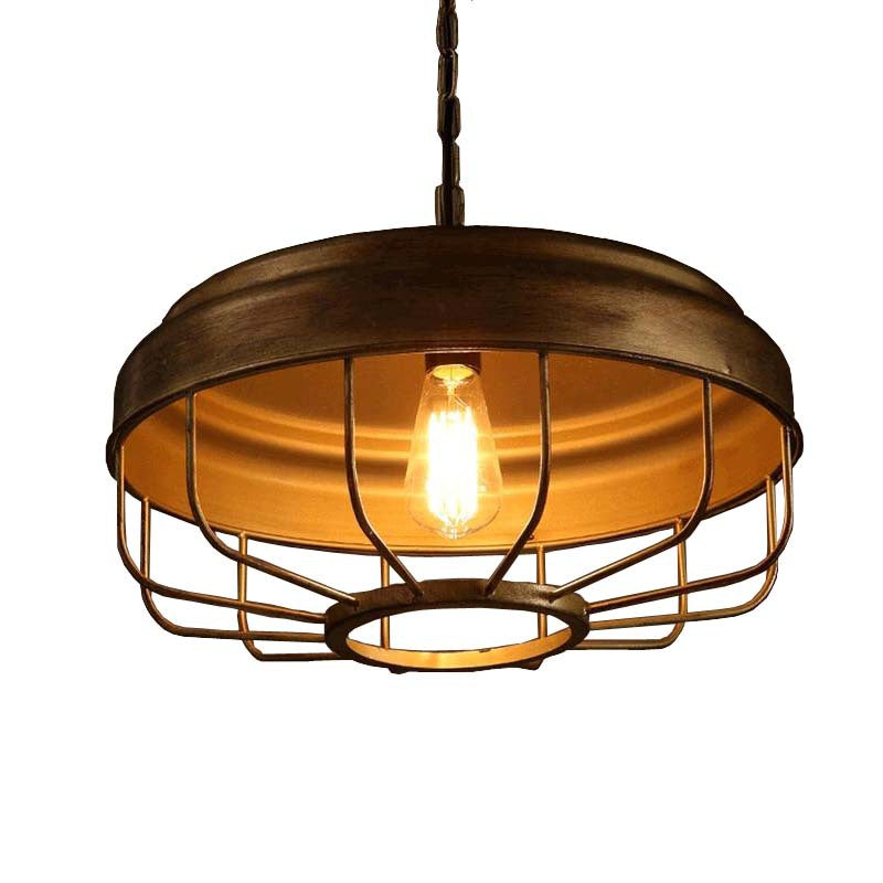Silva Industriel LED Suspension Métal/Verre Chambre À Coucher/Salle À Manger - Neutralighting