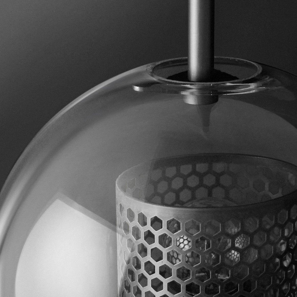 Kiri Applique Murale Globe Vintage Cuivre/Argent. Salle de Bain - Neutralighting