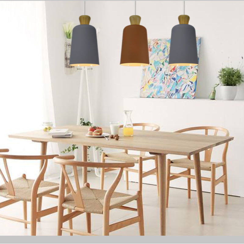 Valentina Minimalisme Suspension Rouge/Noir/Gris/Marron Chambre à coucher - Neutralighting