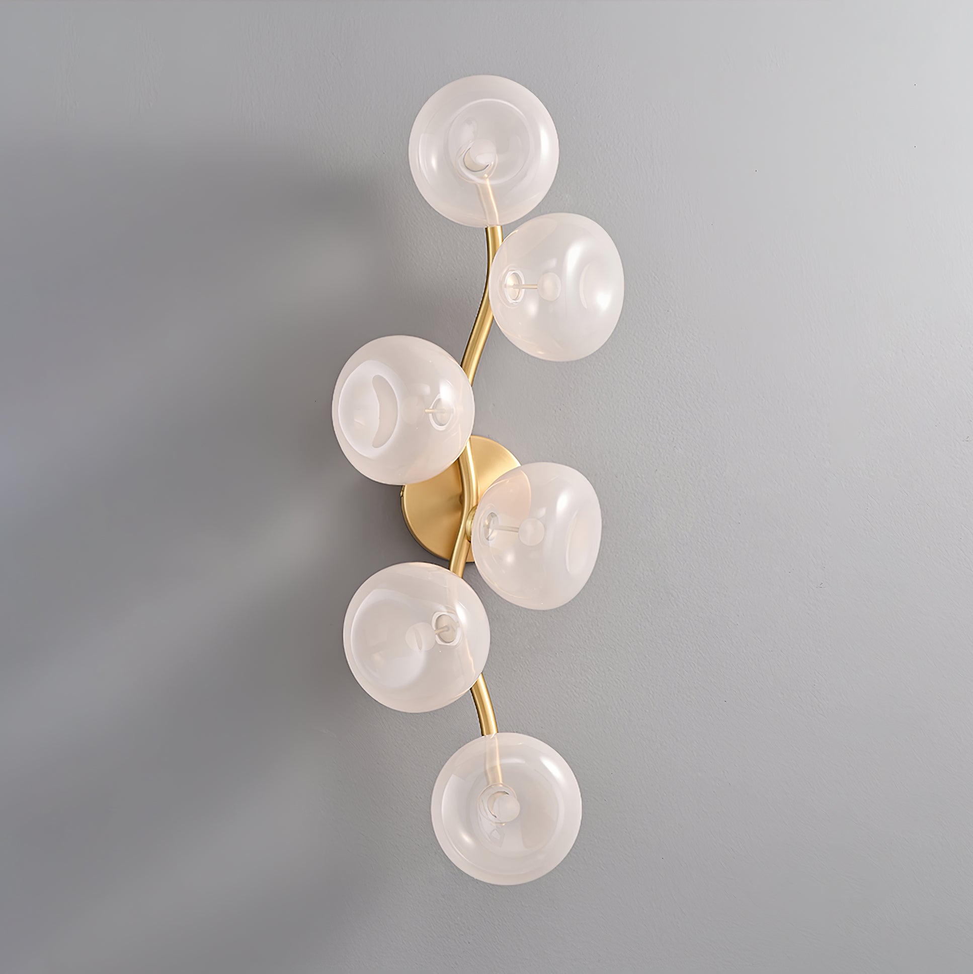 Applique Murale Vigne Art Nordique En Verre - Neutralighting