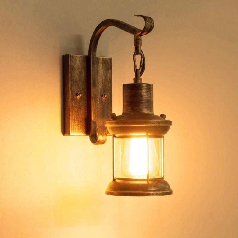 Silva Applique Murale du Style Industriel de Campagne, D 12CM