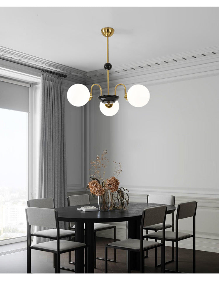 Valentina Luminaires Suspension LED Design Argent/Or Salle à manger - Neutralighting
