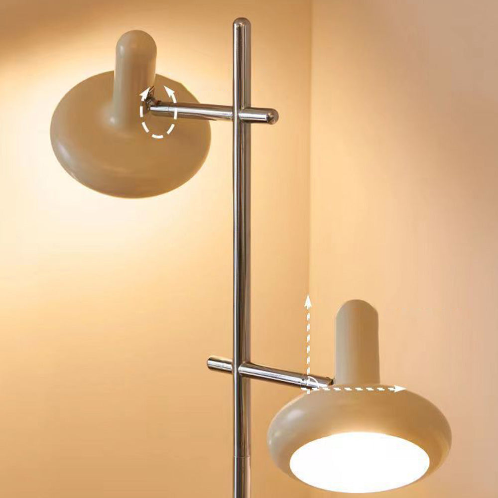 Arisha Design Intérieur Lampadaire Moderne Métal Blanc Bureau/Chambre