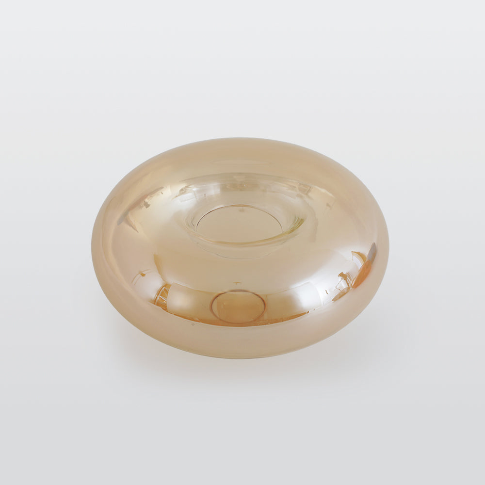 Arisha Oval Industriel LED Plafonnier Rouge/Marron/Ambre/Bleu Métal/Verre Salon - Neutralighting