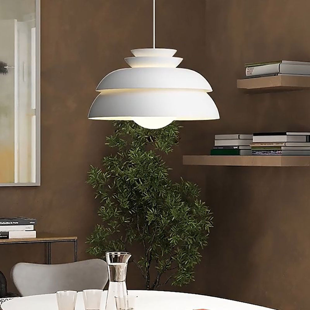 Valentina Luminaires Suspensions Blanc Vintage Métal Salle à Manger/Chambre à Coucher - Neutralighting
