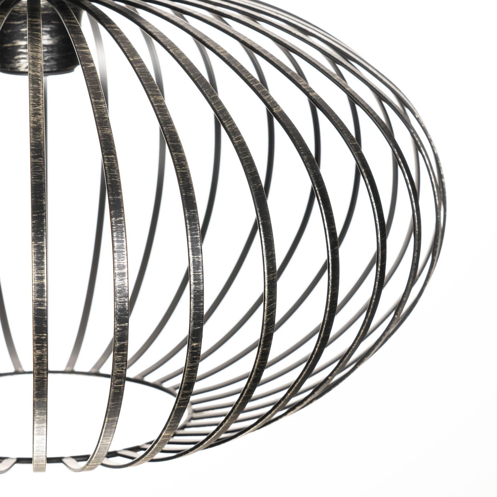 Arisha Industriel Creux Metal Suspension Salon - Neutralighting