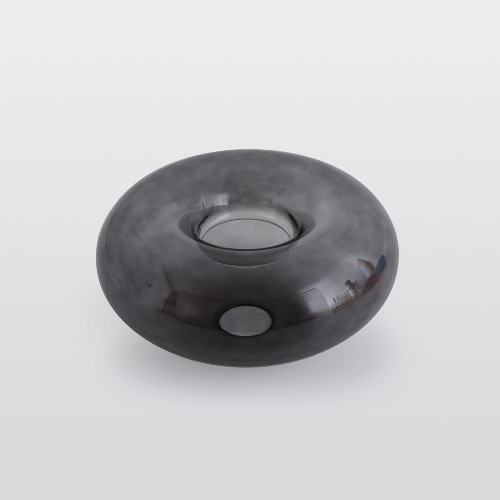 Arisha Oval Industriel LED Plafonnier Rouge/Marron/Ambre/Bleu Métal/Verre Salon - Neutralighting