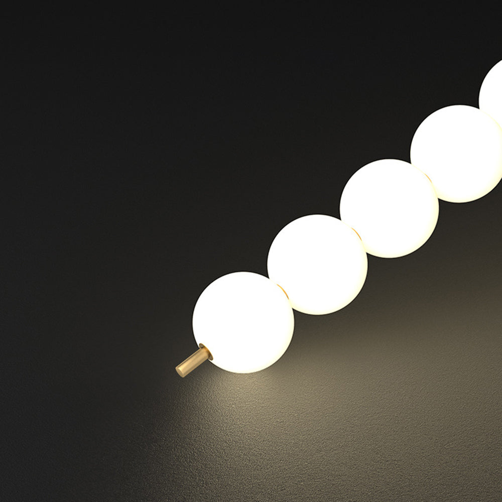 Valentina Design Lampadaire Globe Moderne Métal Laiton/Blanc Salon