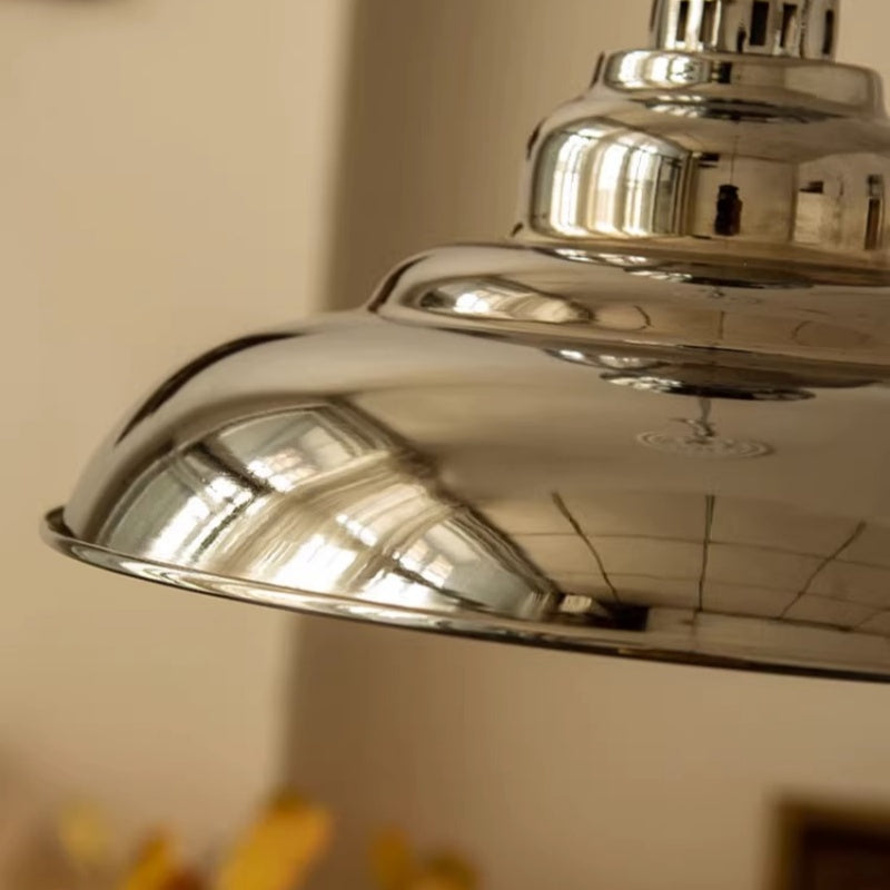 Silva Industriel LED Suspension Chromé Métal Salon/Chambre À Coucher - Neutralighting