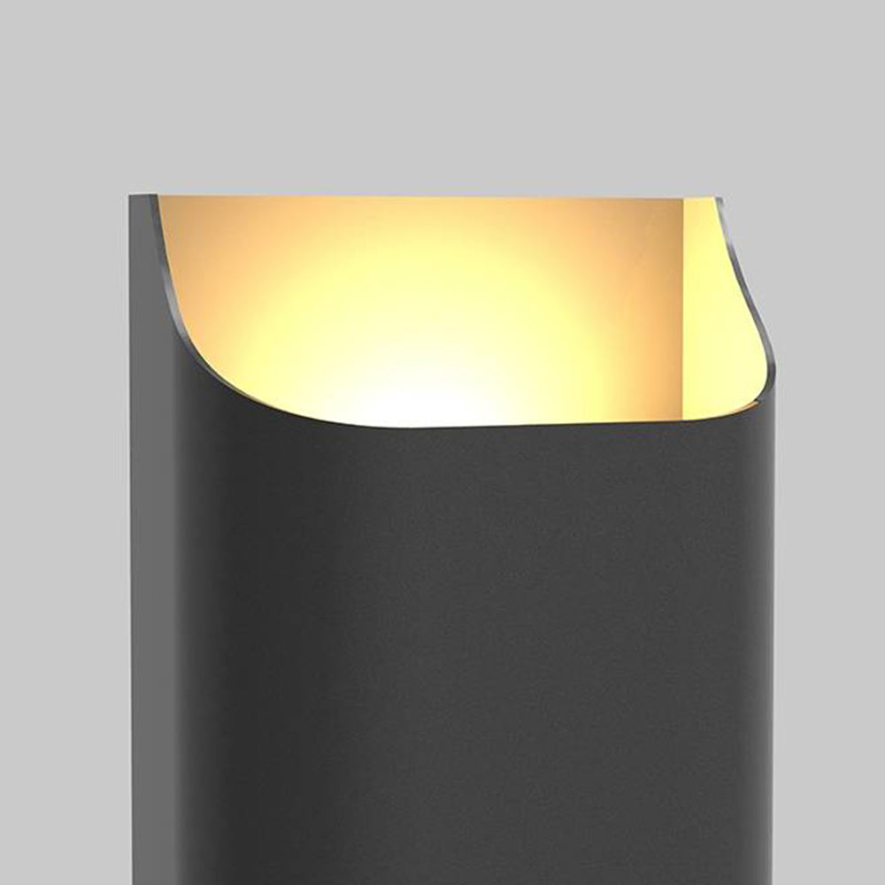 Ray Vintage Design LED Applique Murale Noir Métal Extérieur - Neutralighting
