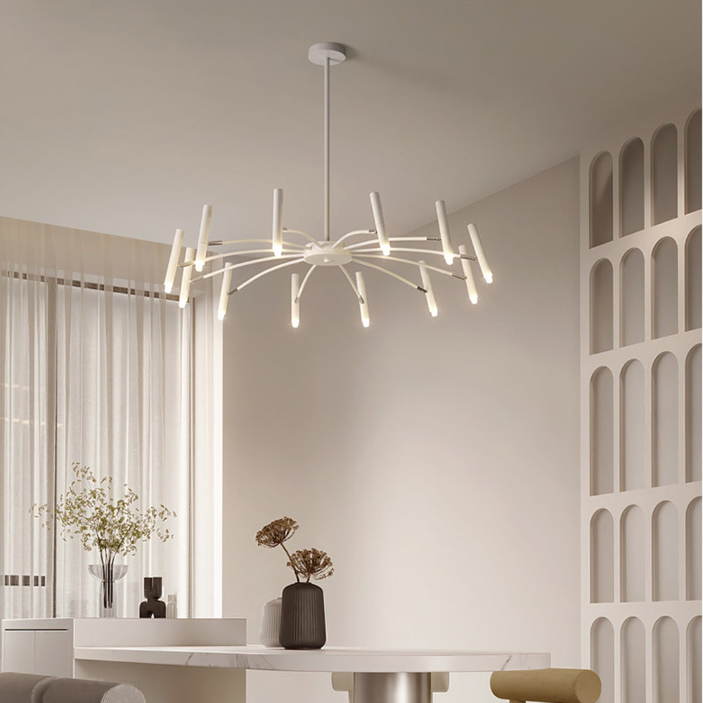 Theno Lustre Simple Noir/Blanc Etude/Salon/Salle à Manger - Neutralighting