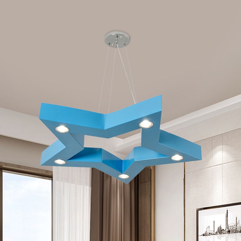 Aria Moderne LED Suspension Jaune Bleu Vert Métal Salle à Manger - Neutralighting