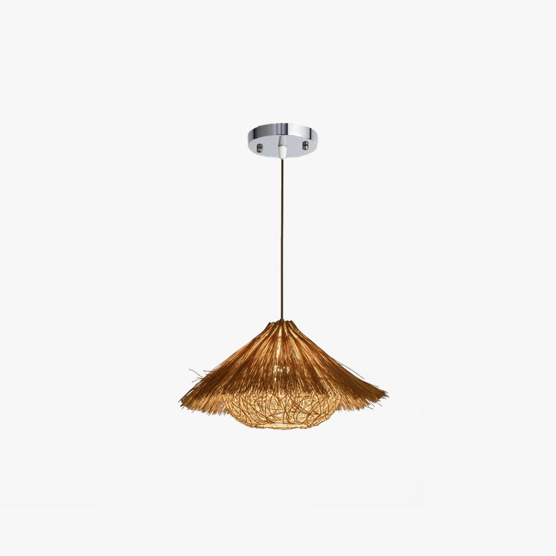 Suspension en rotin tissé à la main - Neutralighting