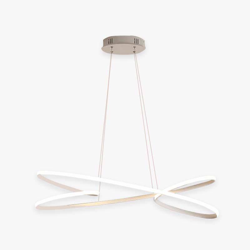 Arisha Luminaires Suspension Papillon LED Moderne Métal Salle à manger - Neutralighting