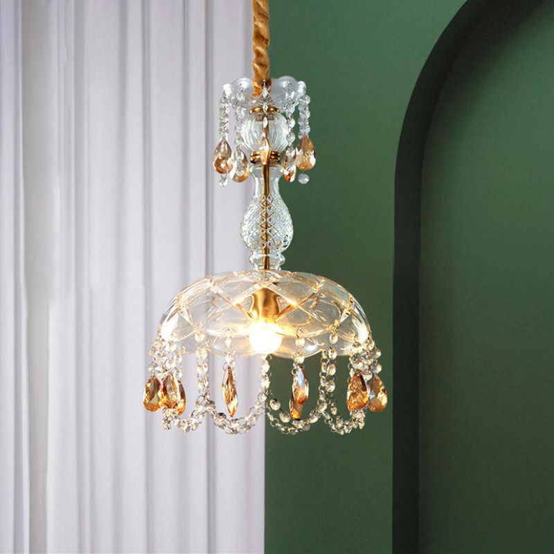 Kristy Suspension de Luxe en Cristal Verre Métal Chambre à Coucher Salle à Manger - Neutralighting