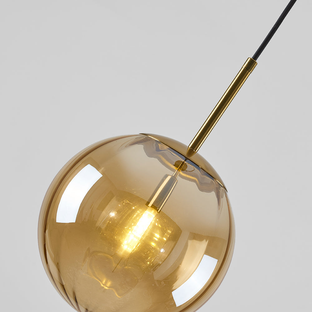 Lexa Suspension Boule Moderne Métal/Verre