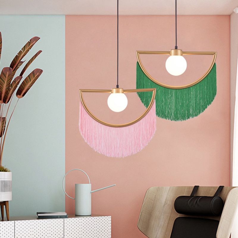 Aria Design Suspension Jaune/Vert/Rose/Café Métal/Tissu Chambre à coucher - Neutralighting