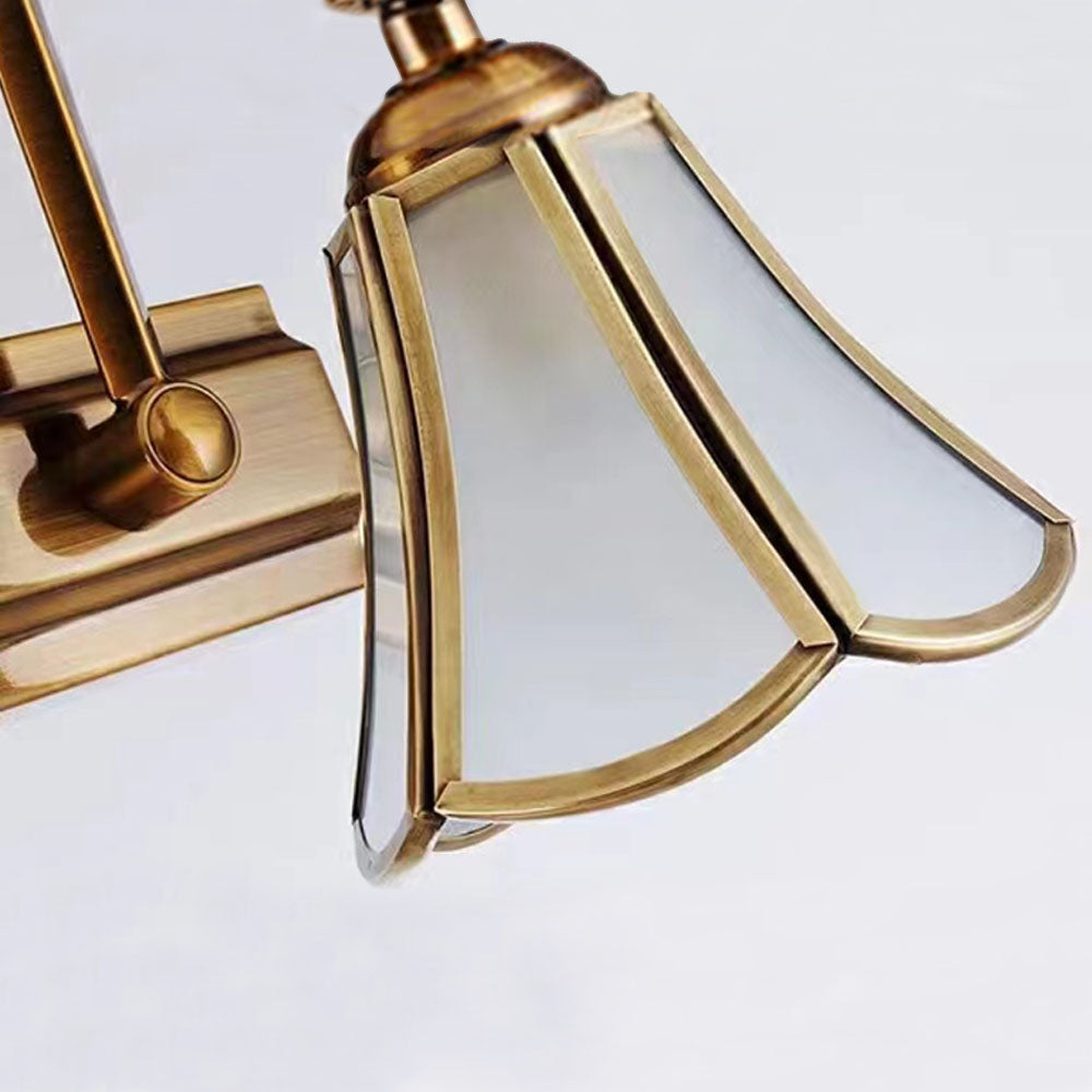 Ray Applique Murale Fleur Vintage LED Métal/Verre Or Salon/Salle de Bain - Neutralighting