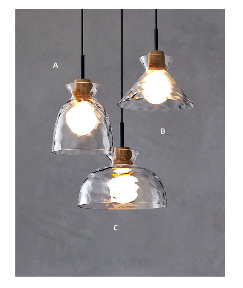 Arisha Suspension Dôme Vintage, Verre, Marron, Salon - Neutralighting