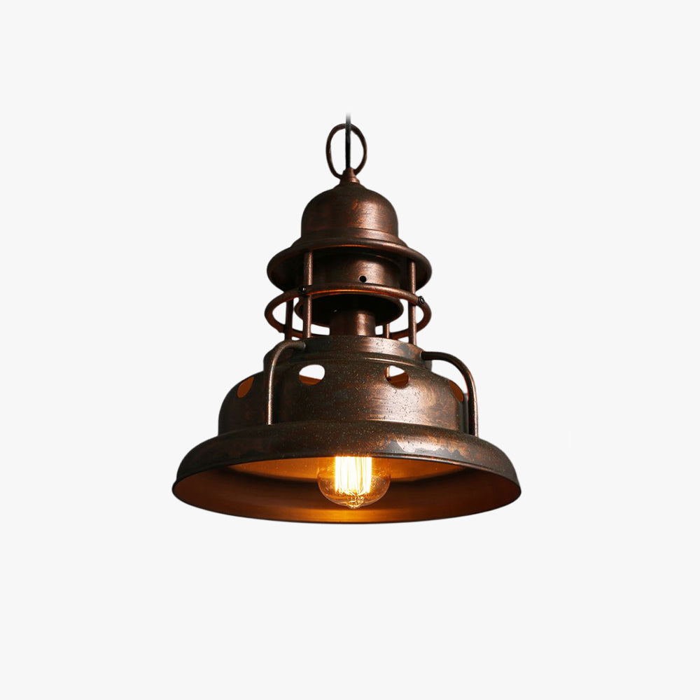 Silva Industrielle Design Luminaires Suspensions Dôme Rétro Métal Salle à Manger/Chambre - Neutralighting
