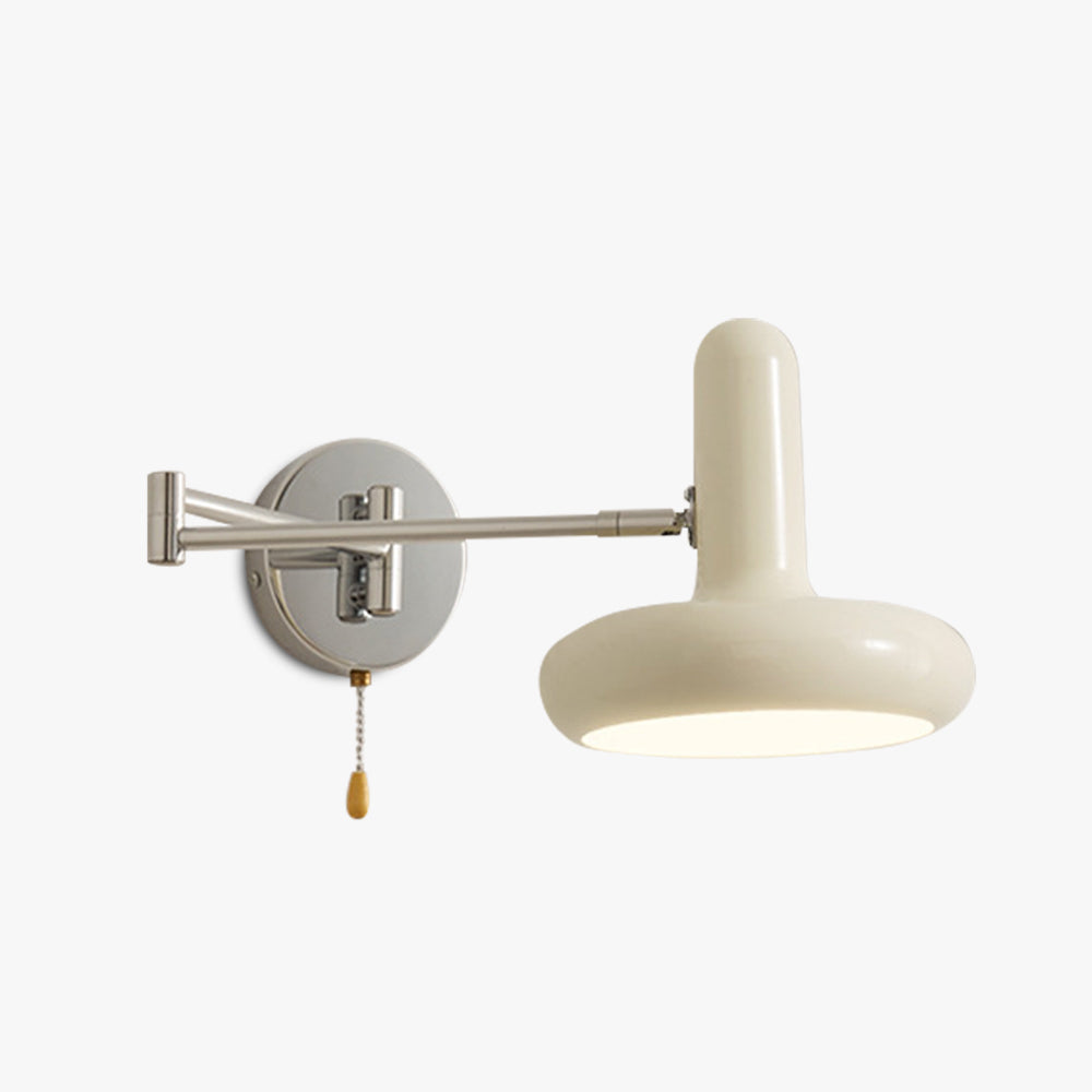 Arisha Applique Murale Orientable Scandinave, Métal, Blanc, Salon - Neutralighting