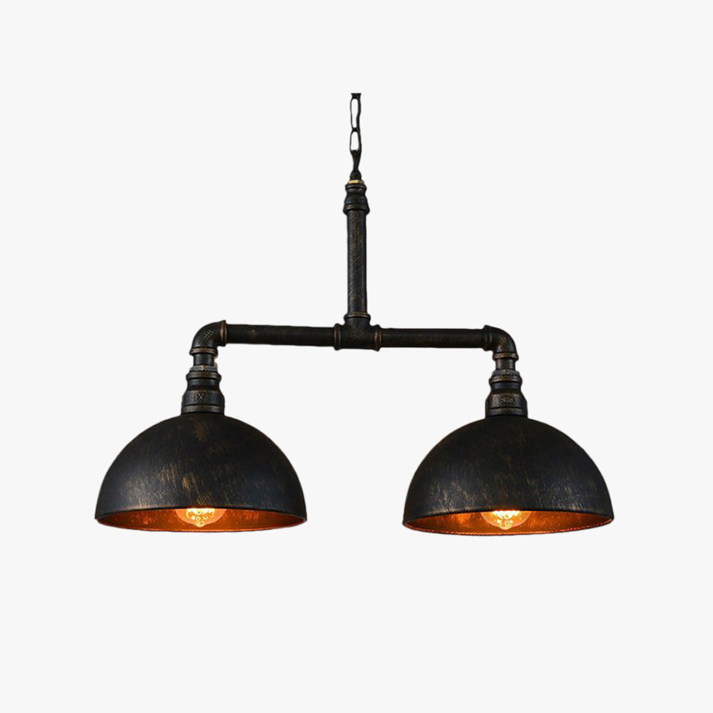 Silva Industrielle Luminaires Suspensions Vintage LED Métal Noir Salon/Chambre à Coucher - Neutralighting
