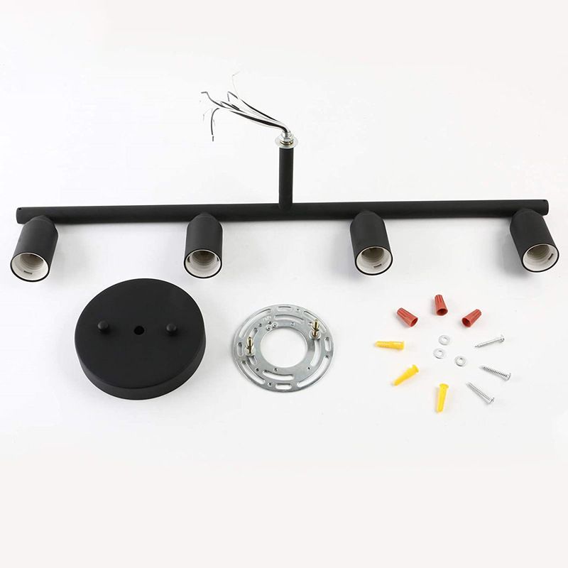 Silva Applique Murale Simple, Métal/Verre, Noir, Salle de Bain - Neutralighting
