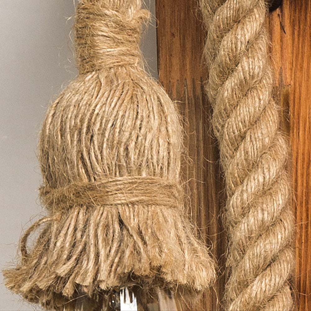 Epoch, Applique, Bois et Corde de Chanvre