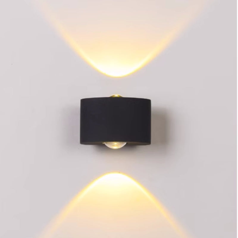 Tronix Applique Murale Rectangulaire Moderne Noir/Blanc. Corridor - Neutralighting