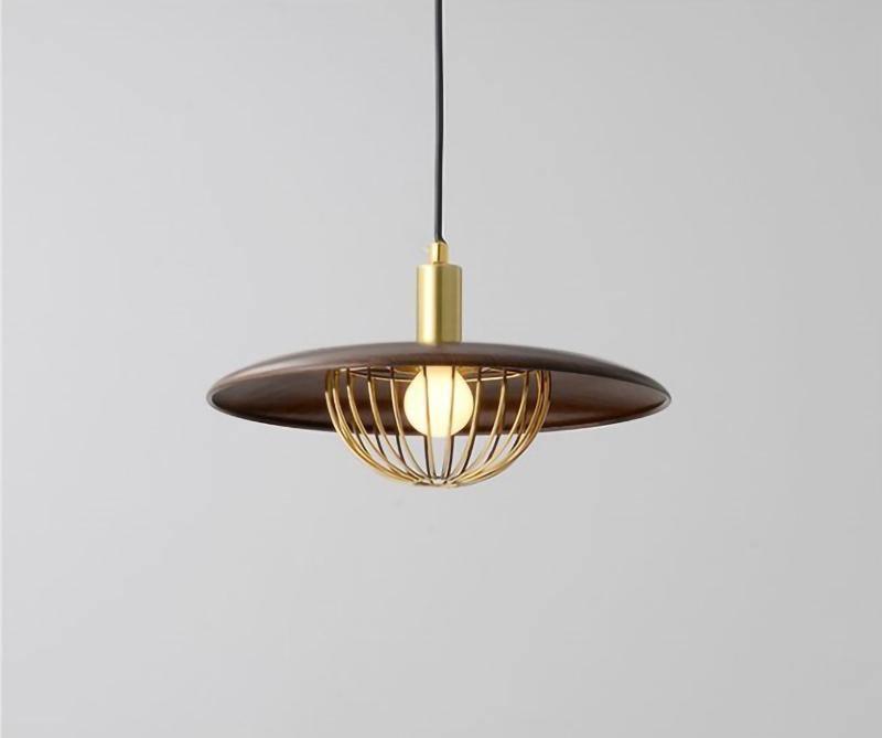 Elanora Wood Retro Vintage Pendant Lamp - Neutralighting