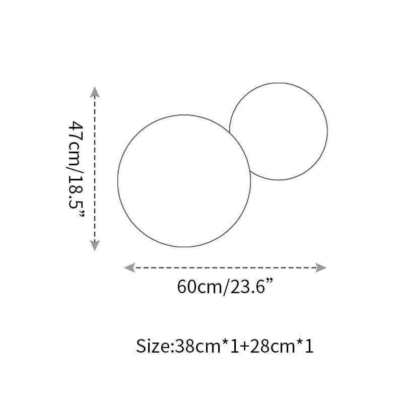 Megan Applique murale à disque géométrique - Neutralighting