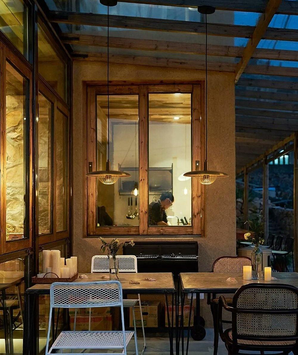 Elanora Wood Retro Vintage Pendant Lamp - Neutralighting