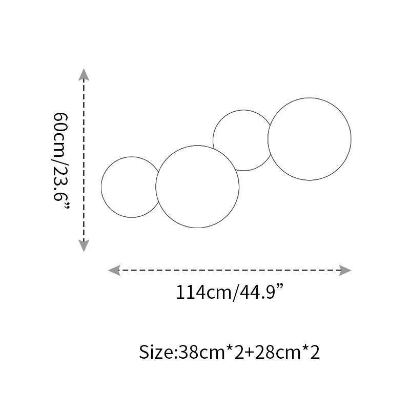 Megan Applique murale à disque géométrique - Neutralighting