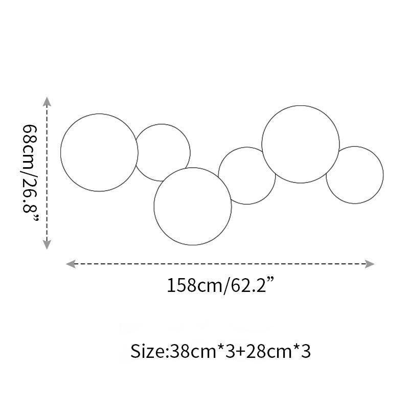 Megan Applique murale à disque géométrique - Neutralighting