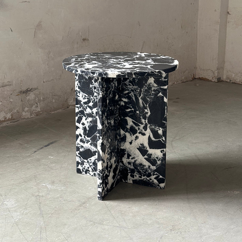 Acariel Modern Minimalist Marble Side Table Accessories - Lamp Copper