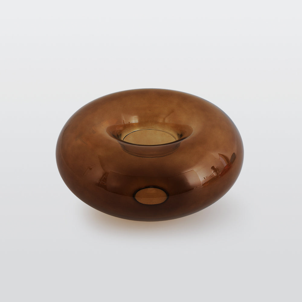 Arisha Oval Industriel LED Plafonnier Rouge/Marron/Ambre/Bleu Métal/Verre Salon - Neutralighting