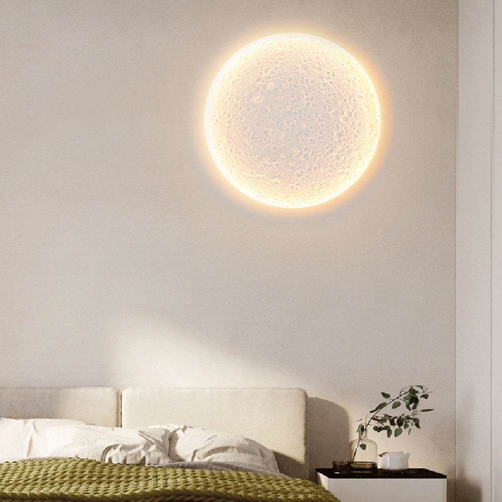 Aria Applique Murale de Peinture Dimmable avec Télécommande, 2 Style, Blanc, Salon - Neutralighting