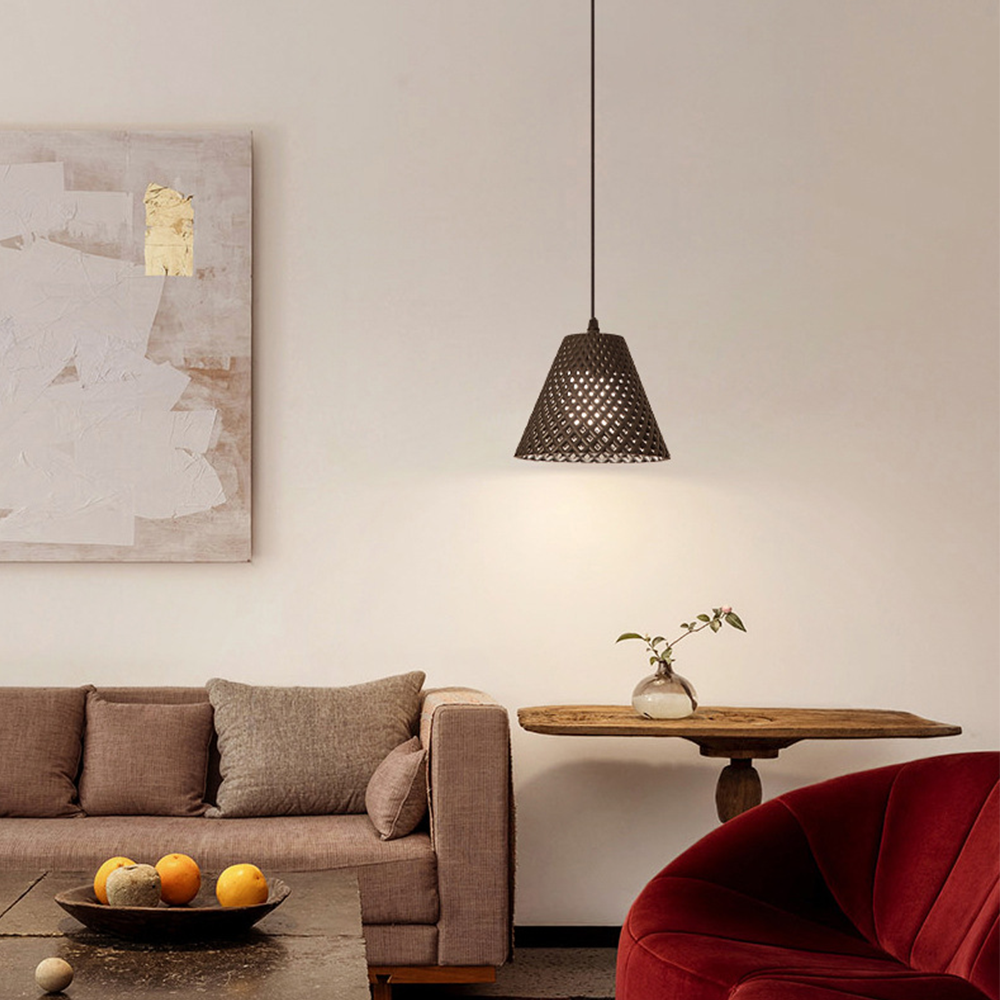 Valentina Moderne Cône Tissu Forme Suspension Chambre à Coucher Salle à Manger - Neutralighting