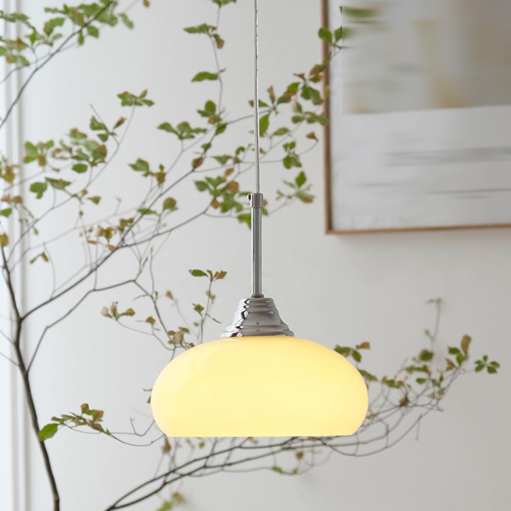 Valentina Simple Verre Métal Suspension Chambre à Coucher/Salle d'étude - Neutralighting