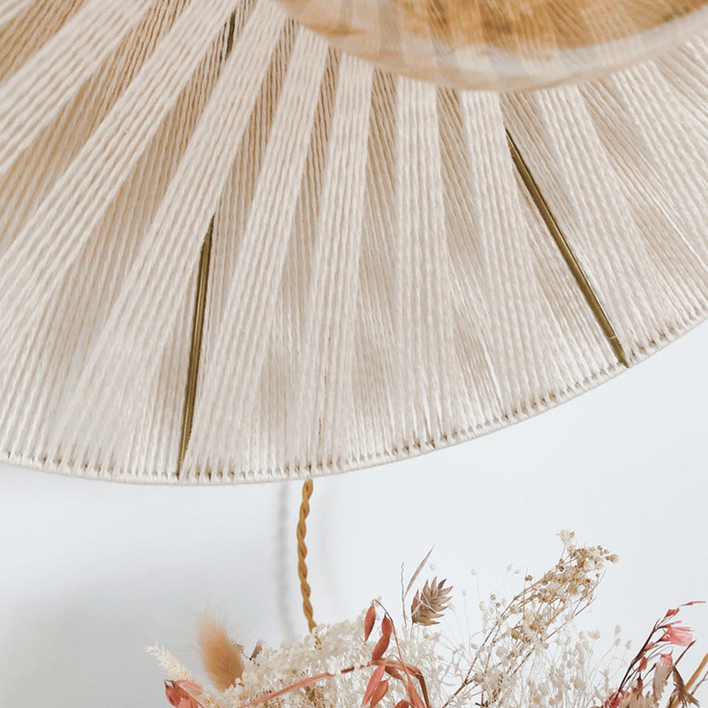 Ritta Cristal Métal Ficelle Suspension Salle à Manger - Neutralighting