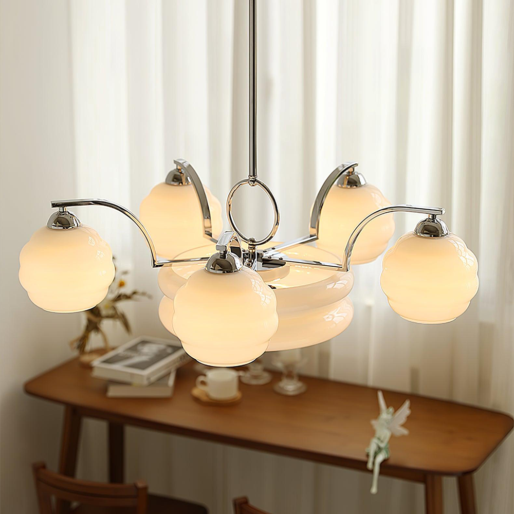 Valentina Luxueux Suspension Métal Verre Chambre à Coucher Salon - Neutralighting