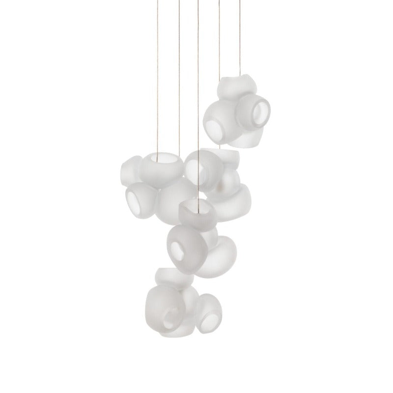 Ushaor Individual Creativity Glass Pendant Light - Lamp Copper