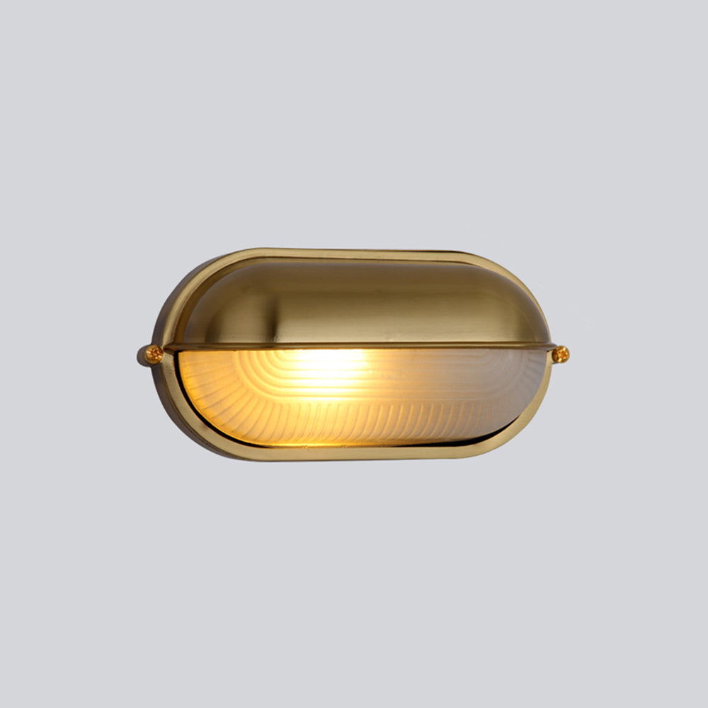 Ray Applique Murale Ronde Simple, Métal/Verre, Argent, Balcon - Neutralighting