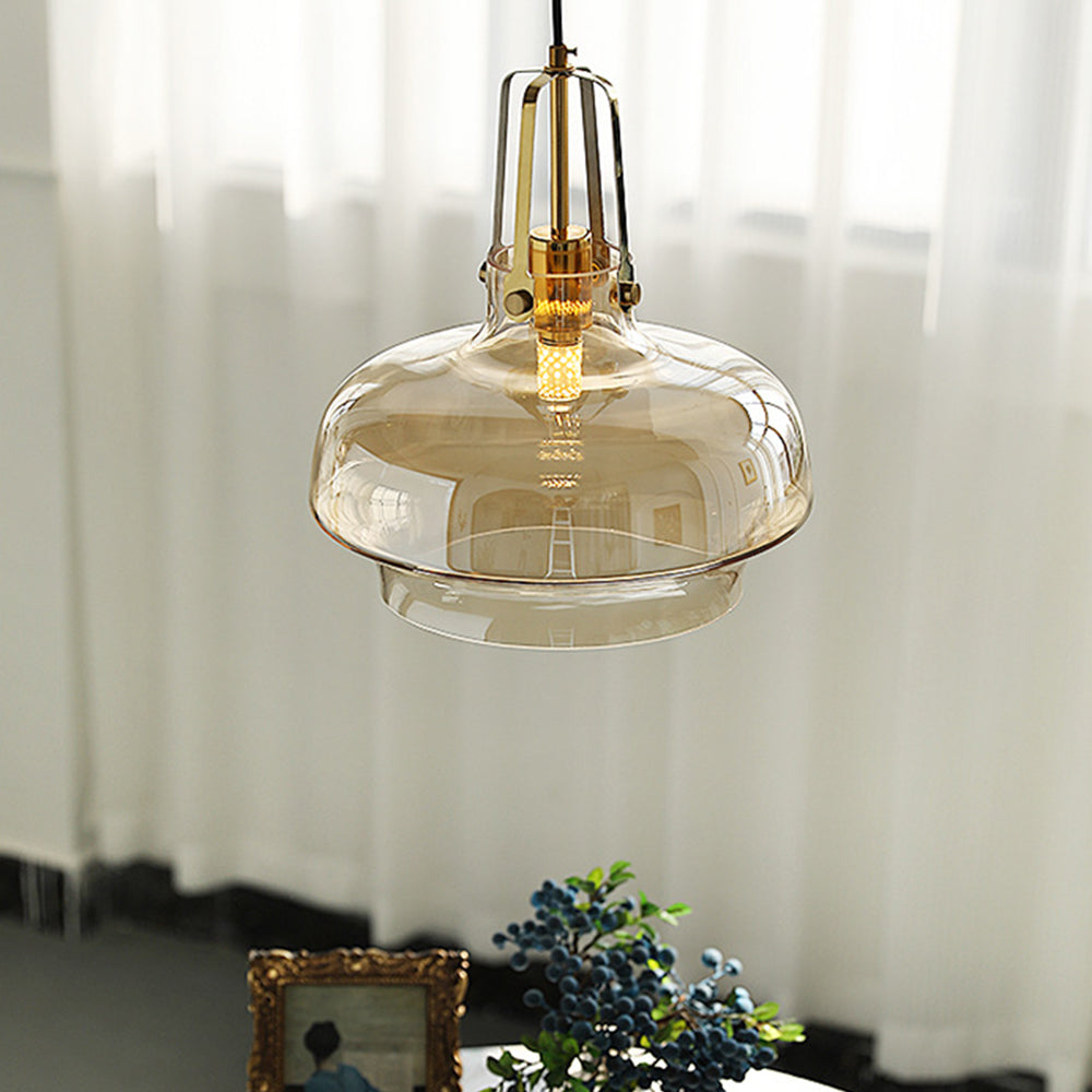 Valentina Moderne Spécial Forme Suspension Métal Verre Salle à Manger - Neutralighting