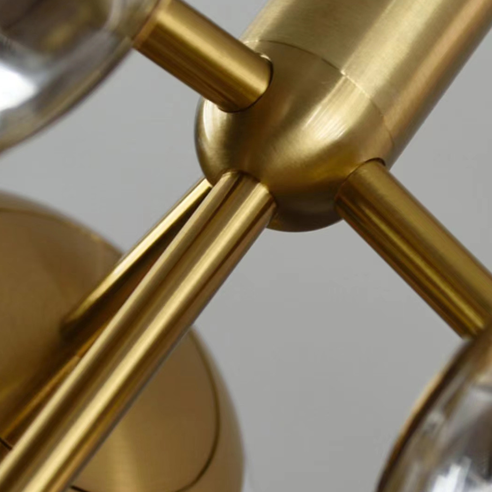 Valentina Suspension Moderne Bulle Métal Verre Salle à Manger - Neutralighting