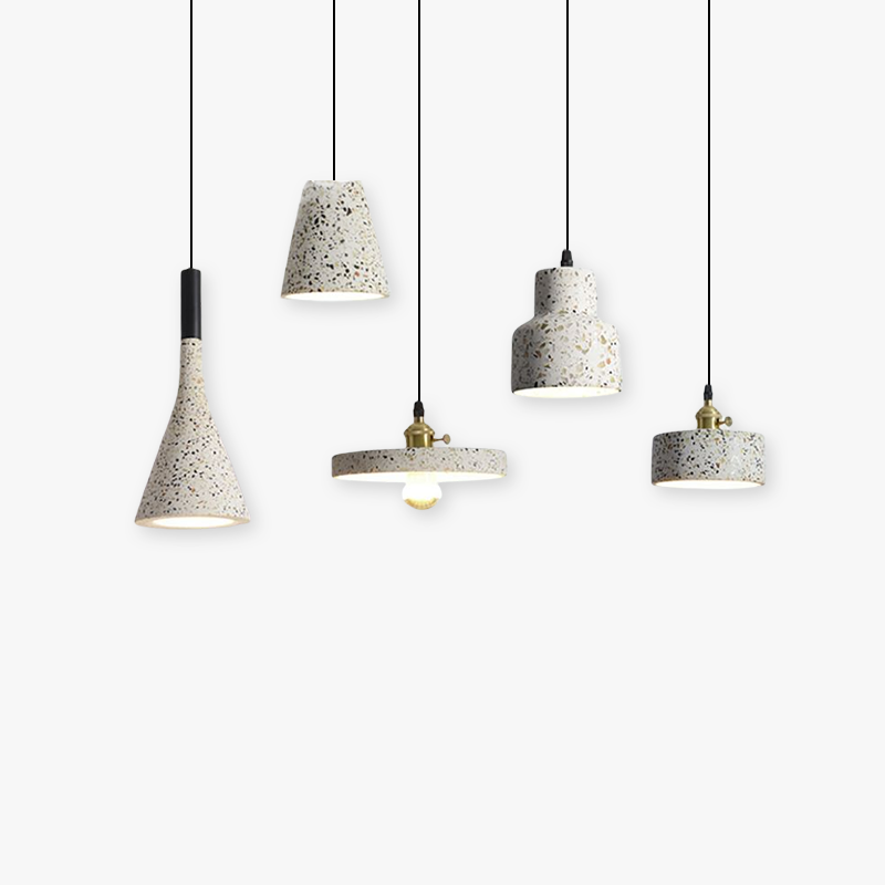Arisha Luminaires Suspendus LED Élégant Nordiques Ciment Chambre - Neutralighting